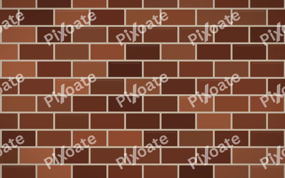 Vintage Rust Brick — dark brown and orange brick wall background