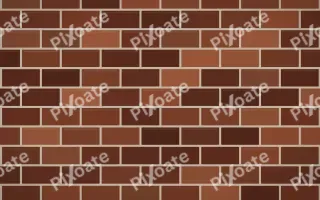 Vintage Rust Brick II — dark brown and orange brick wall background, variation II