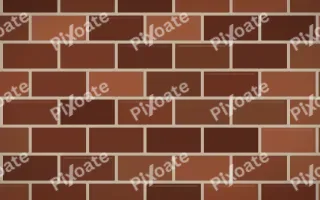 Vintage Rust Brick Loft III — dark brown and orange brick wall background, variation III