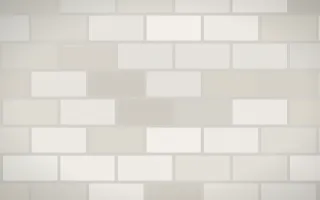 Whitewashed Loft Loft II — light white and grey brick wall background, variation II