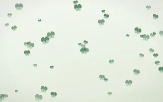 Forest Cream Butterflies — light green and white butterfly background
