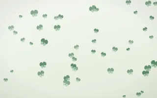 Forest Cream Butterflies II — light green and white butterfly background, variation II