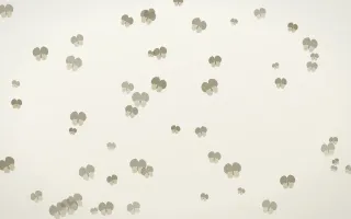 Fresh Linen Butterflies III — light yellow and white butterfly background, variation III