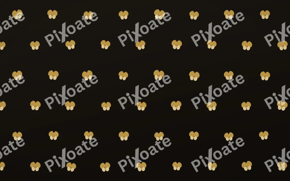 Golden Noir Butterflies Tiled — dark gold, yellow and black butterfly background