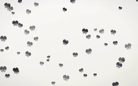 Inkline Butterflies — light grey and white butterfly background