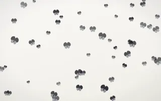 Inkline Butterflies III — light grey and white butterfly background, variation III