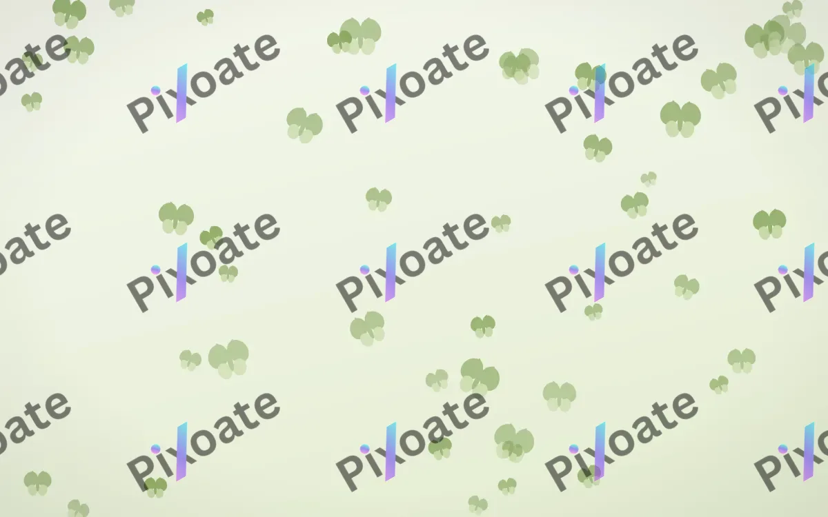 Matcha Latte Butterflies — light green and white butterfly background