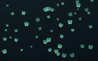 Midnight Garden Butterflies — dark green and black butterfly background