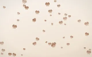 Mocha Milk Butterflies — light orange and white butterfly background