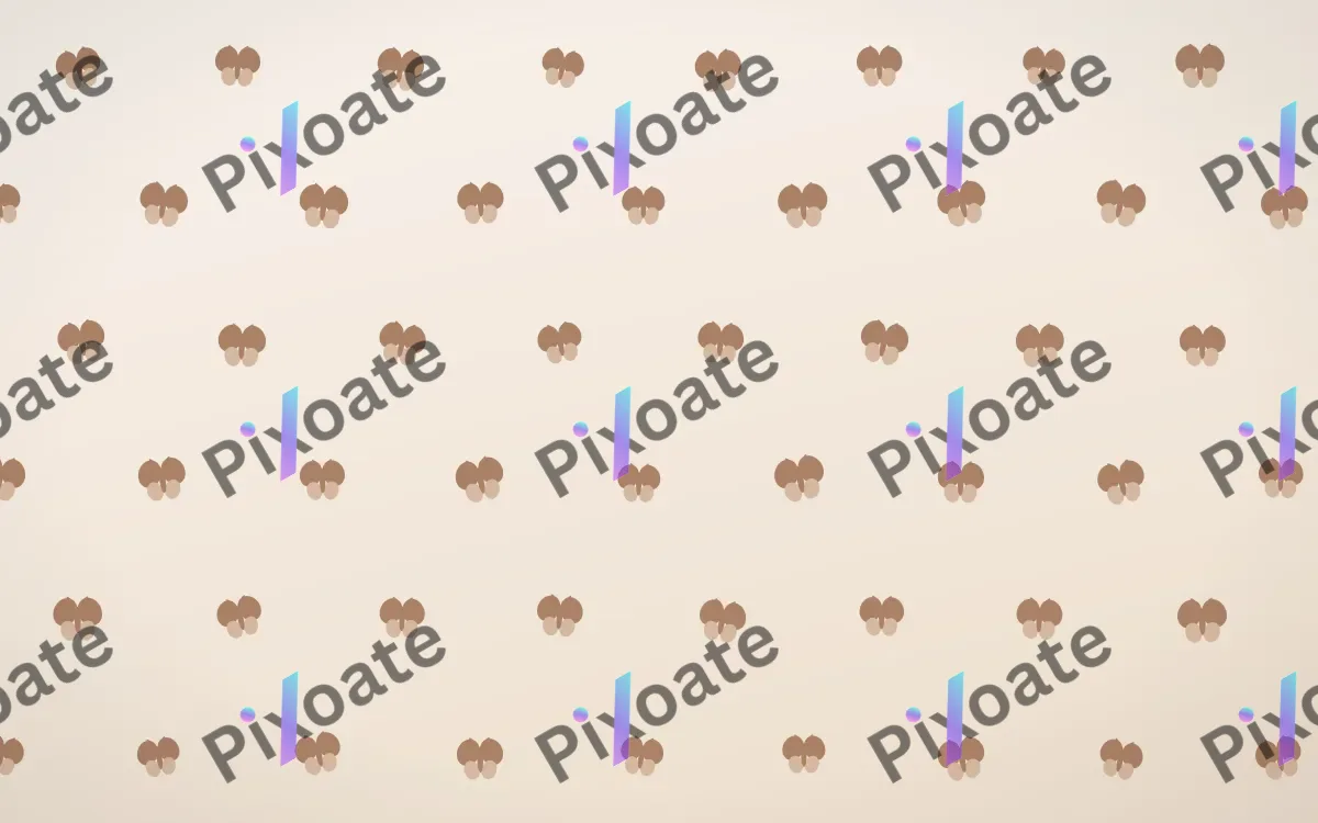 Mocha Milk Butterflies Tiled — light orange and white butterfly background