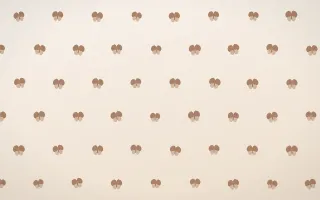 Mocha Milk Butterflies Tiled — light orange and white butterfly background