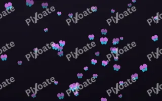 Neon Noir Butterflies II — dark purple, teal and black butterfly background, variation II