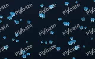 Ocean Ink Butterflies — dark blue butterfly background