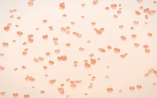 Peach Fuzz Butterflies Dense — light orange and white butterfly background