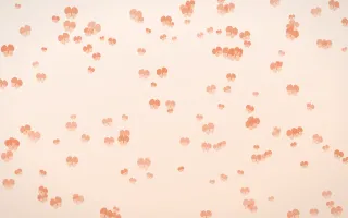 Peach Fuzz Butterflies Dense III — light orange and white butterfly background, variation III