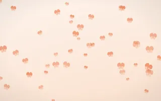 Peach Fuzz Butterflies III — light orange and white butterfly background, variation III