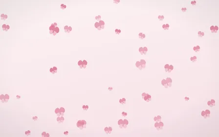 Rosewater Butterflies — light pink and white butterfly background
