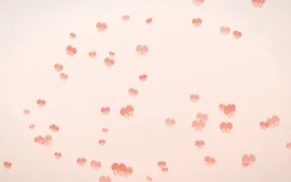 Sorbet Butterflies — light red, orange and white butterfly background