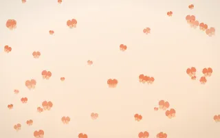 Sunset Pop Butterflies III — light orange and beige butterfly background, variation III