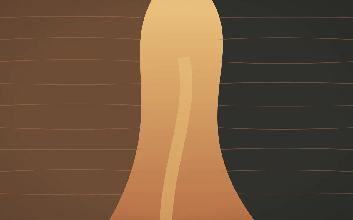 Autumn Glow Canyon — colourful orange, brown and grey canyon background