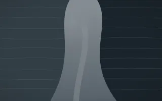 Canyon Signature — dark grey and blue canyon background
