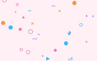 Bubblegum Bash II — light pink, purple and blue cartoon background, variation II
