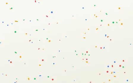 Crayon Rain — light red, blue and green cartoon background