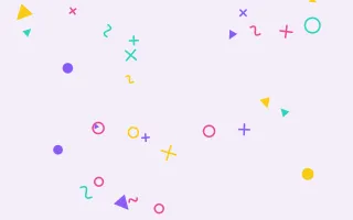 Grape Soda Pop — light purple, pink and gold cartoon background