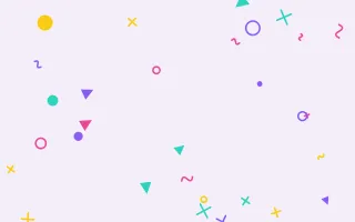 Grape Soda Pop II — light purple, pink and gold cartoon background, variation II