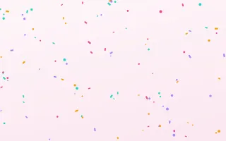 Lolly Scatter II — light pink, purple and teal cartoon background, variation II
