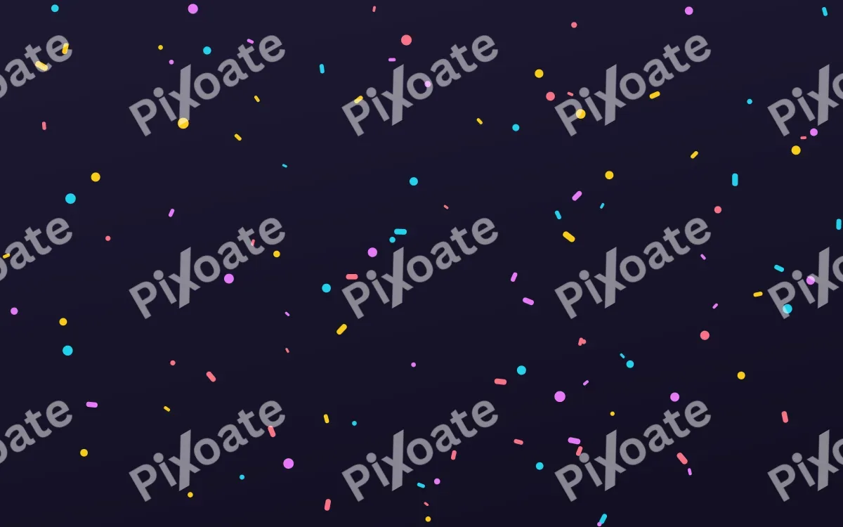 Night Carnival — dark purple, gold and teal cartoon background