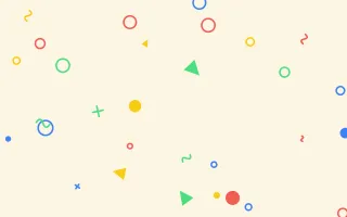 Playtime Pop — light red, blue and gold cartoon background