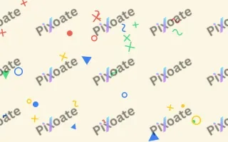 Playtime Pop III — light red, blue and gold cartoon background, variation III