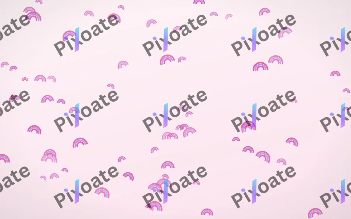Candy Rainbows — light pink, purple and white cartoon background