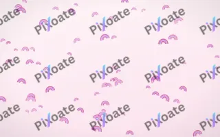 Candy Rainbows — light pink, purple and white cartoon background