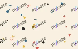 Retro Toon — light red, blue and gold cartoon background