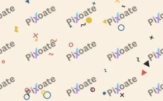 Retro Toon III — light red, blue and gold cartoon background, variation III