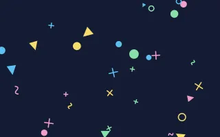 Space Toons III — colourful blue, pink and gold cartoon background, variation III