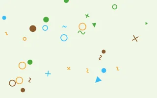 Toon Jungle III — light green, orange and brown cartoon background, variation III