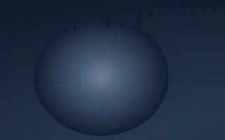 Blue Hour Cave — dark blue cave background