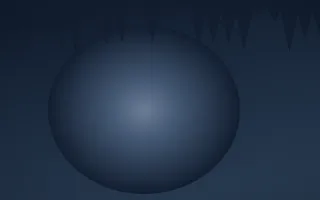 Blue Hour Cave VII — dark blue cave background, variation VII