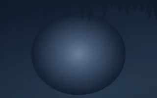 Blue Hour Cave VIII — dark blue cave background, variation VIII