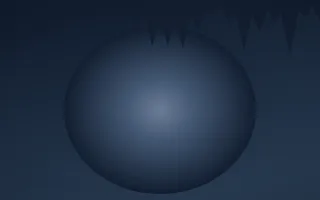 Blue Hour Cave XI — dark blue cave background, variation XI