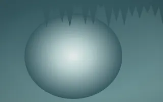 Coastal Mist Cave IV — light white and teal cave background, variation IV