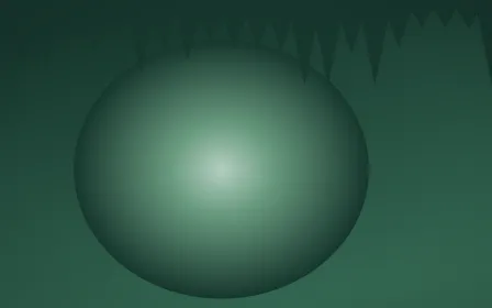 Emerald Mist Cave — dark green cave background