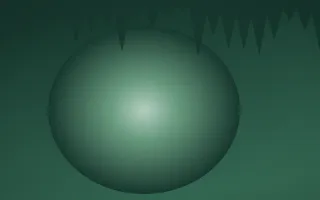 Emerald Mist Cave IV — dark green cave background, variation IV