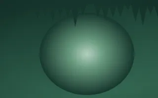 Emerald Mist Cave IX — dark green cave background, variation IX