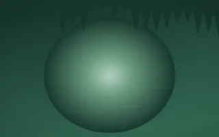 Emerald Mist Cave V — dark green cave background, variation V
