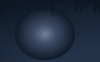 Moonlight Cave — dark blue cave background