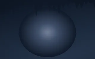 Moonlight Cave II — dark blue cave background, variation II
